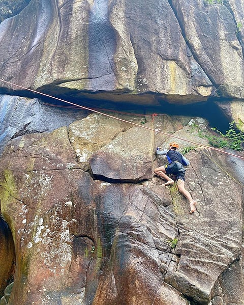 Sign up for a canyoning adventure in Hong Kong